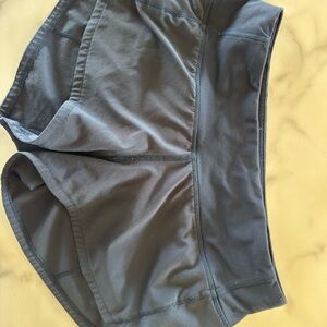 Lululemon Navy Speedup Athletic Shorts